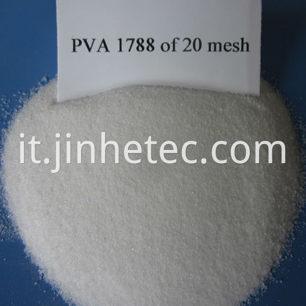 Granules Polyvinyl Alcohol Hydrolysis With High Viscosity